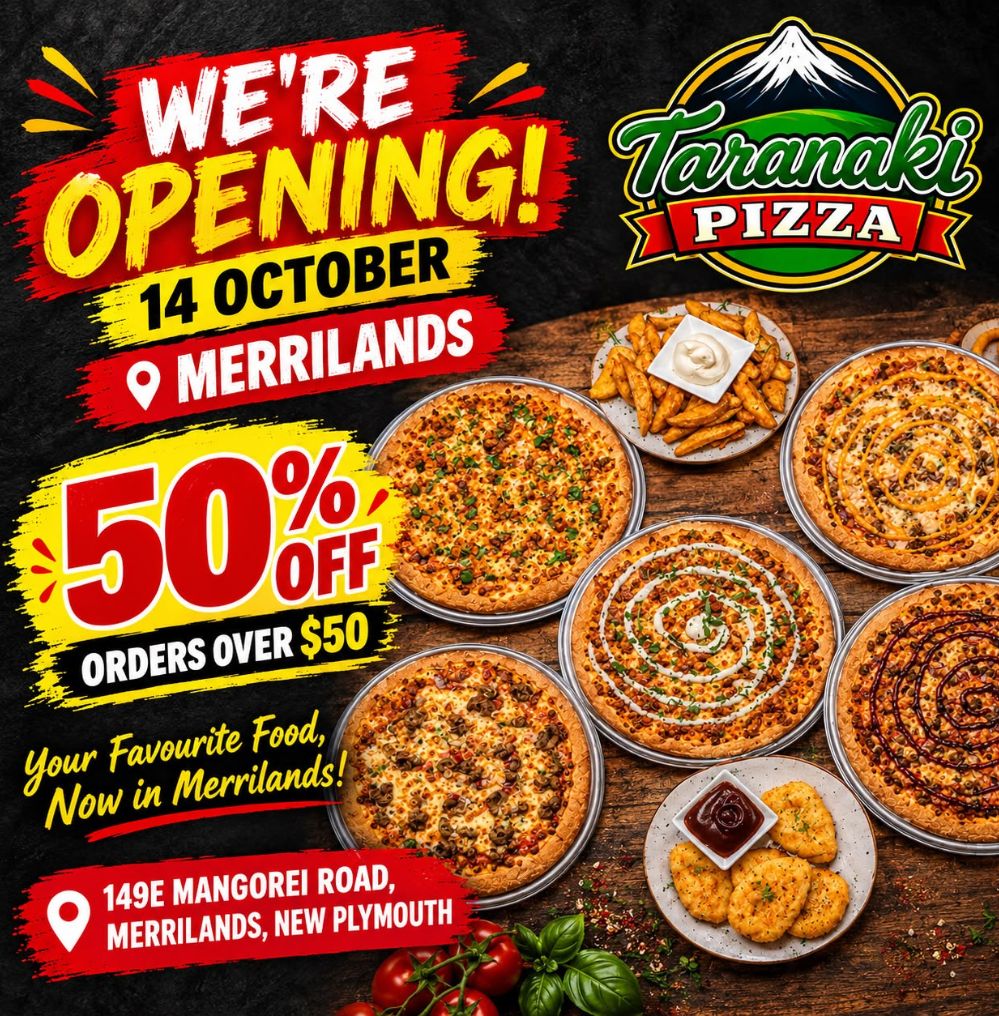 Taranaki Pizza is expanding to Merrilands